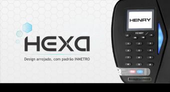 Relgio de Ponto Henry Hexa B Biometria e Proximidade